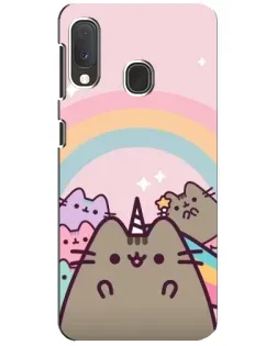 Чохол для Samsung Galaxy A20e з картинкою «Єдиноріг Pusheen»