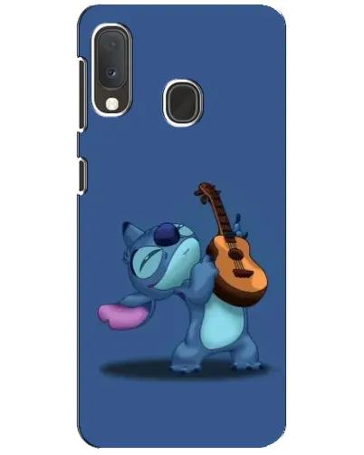 Чохол для Samsung Galaxy A20e з картинкою «Стіч з укулеле»