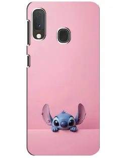 Чохол для Samsung Galaxy A20e з картинкою «Stitch визирає»