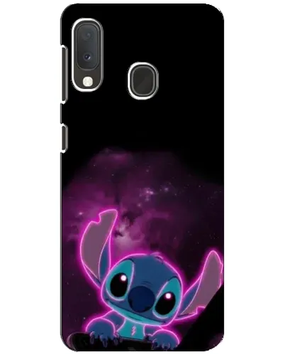 Чохол для Samsung Galaxy A20e з картинкою «Неоновий Stitch»