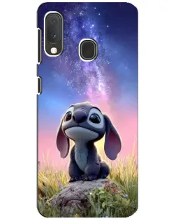 Чохол для Samsung Galaxy A20e з картинкою «Стіч на світанку»