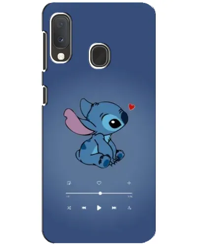 Чохол для Samsung Galaxy A20e з картинкою «Музичний Stitch»