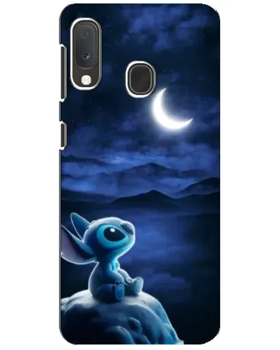 Чохол для Samsung Galaxy A20e з картинкою «Місячна ніч Стіча»