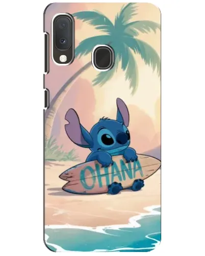 Чохол для Samsung Galaxy A20e з картинкою «Стіч на серфі»