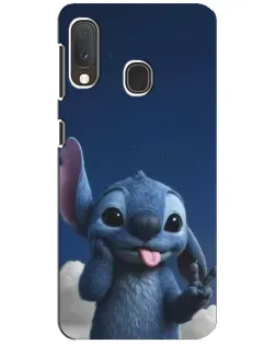 Чохол для Samsung Galaxy A20e з картинкою «Стіч у хмарах»