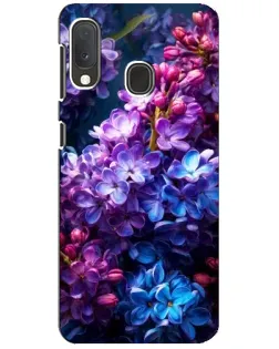 Чохол для Samsung Galaxy A20e з картинкою «Бузковий цвіт»