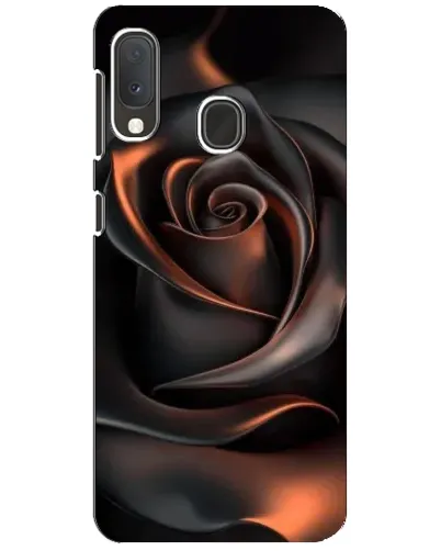 Чохол для Samsung Galaxy A20e з картинкою «Шовкова чорна троянда» Чохол для Samsung Galaxy A20e з картинкою «Шовкова чорна троянда»