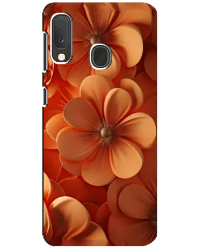 Чохол для Samsung Galaxy A20e з картинкою «Помаранчева макро квітка» Чохол для Samsung Galaxy A20e з картинкою «Помаранчева макро квітка»