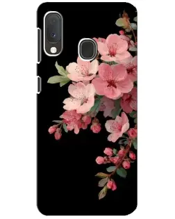 Чохол для Samsung Galaxy A20e з картинкою «Рожева гілка сакури»
