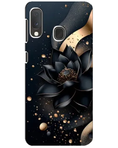 Чохол для Samsung Galaxy A20e з картинкою «Чорний лотос» Чохол для Samsung Galaxy A20e з картинкою «Чорний лотос»