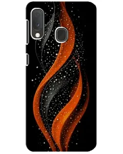 Чохол для Samsung Galaxy A20e з картинкою «Вогняна зоряна хвиля»