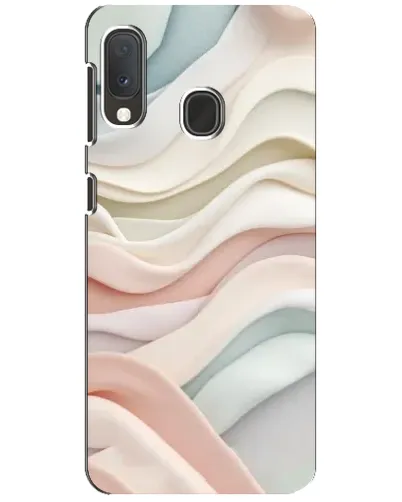 Чохол для Samsung Galaxy A20e з картинкою «Пастельні ніжні хвилі»