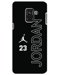 Чехол для Samsung Galaxy A8 Plus 2018 (A730F) с картинкой «Jordan Vertical»