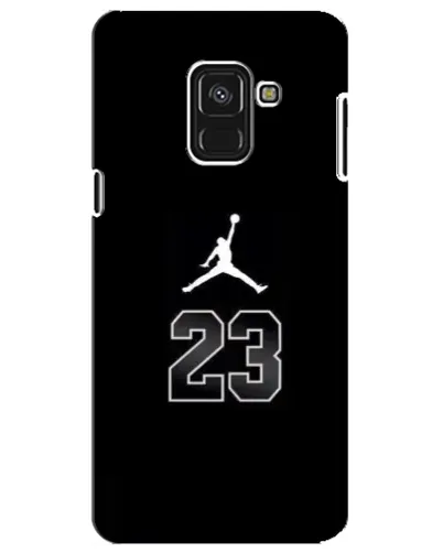 Чехол для Samsung Galaxy A8 Plus 2018 (A730F) с картинкой «Jordan Flight 23»