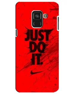 Чехол для Samsung Galaxy A8 Plus 2018 (A730F) с картинкой «Nike Just Do It»