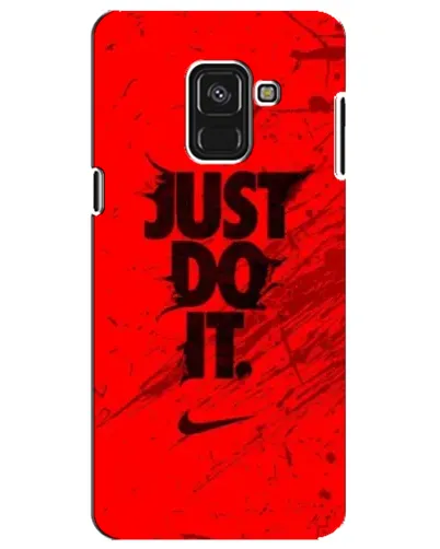 Чехол для Samsung Galaxy A8 Plus 2018 (A730F) с картинкой «Nike Just Do It»