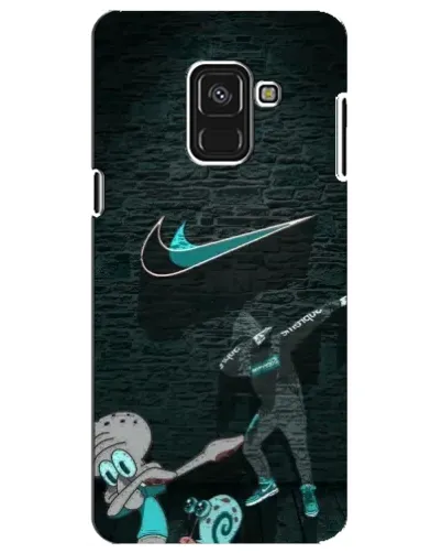 Чехол для Samsung Galaxy A8 Plus 2018 (A730F) с картинкой «Спортивный арт Nike»