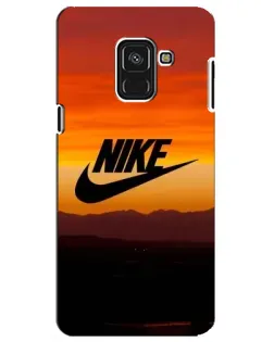 Чехол для Samsung Galaxy A8 Plus 2018 (A730F) с картинкой «Nike — вечерний горизонт» Чехол для Samsung Galaxy A8 Plus 2018 (A730F) с картинкой «Nike — вечерний горизонт»