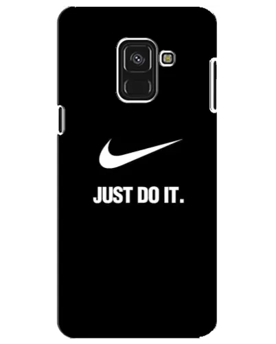 Чехол для Samsung Galaxy A8 Plus 2018 (A730F) с картинкой «Классический принт Nike»