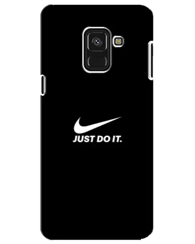 Чехол для Samsung Galaxy A8 Plus 2018 (A730F) с картинкой «Минимализм от Nike»