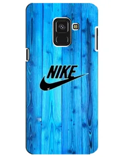 Чехол для Samsung Galaxy A8 Plus 2018 (A730F) с картинкой «Голубое дерево Nike» Чехол для Samsung Galaxy A8 Plus 2018 (A730F) с картинкой «Голубое дерево Nike»