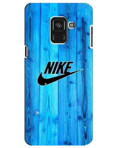 Чехол для Samsung Galaxy A8 Plus 2018 (A730F) с картинкой «Голубое дерево Nike»