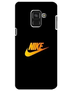 Чехол для Samsung Galaxy A8 Plus 2018 (A730F) с картинкой «Золотой логотип Nike» Чехол для Samsung Galaxy A8 Plus 2018 (A730F) с картинкой «Золотой логотип Nike»