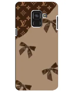 Чехол для Samsung Galaxy A8 Plus 2018 (A730F) с картинкой «LV — кофейный атлас» Чехол для Samsung Galaxy A8 Plus 2018 (A730F) с картинкой «LV — кофейный атлас»