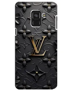 Чехол для Samsung Galaxy A8 Plus 2018 (A730F) с картинкой «Кожаная текстура LV» Чехол для Samsung Galaxy A8 Plus 2018 (A730F) с картинкой «Кожаная текстура LV»