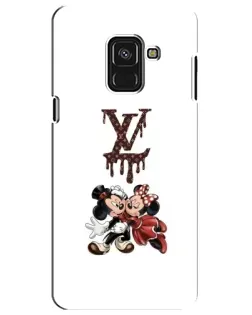Чехол для Samsung Galaxy A8 Plus 2018 (A730F) с картинкой «LV и Микки Маус» Чехол для Samsung Galaxy A8 Plus 2018 (A730F) с картинкой «LV и Микки Маус»