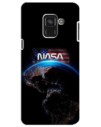 Чехол для Samsung Galaxy A8 Plus 2018 (A730F) с картинкой «Земля из космоса NASA»