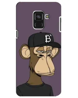 Чохол для Samsung Galaxy A8 Plus 2018 (A730F) з картинкою «Bored Ape в кепці» Чохол для Samsung Galaxy A8 Plus 2018 (A730F) з картинкою «Bored Ape в кепці»