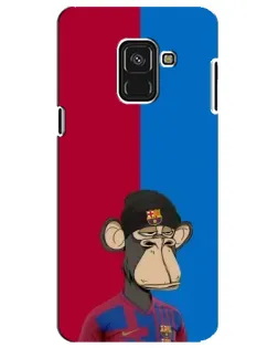 Чохол для Samsung Galaxy A8 Plus 2018 (A730F) з картинкою «Bored Ape — фанат Барси» Чохол для Samsung Galaxy A8 Plus 2018 (A730F) з картинкою «Bored Ape — фанат Барси»