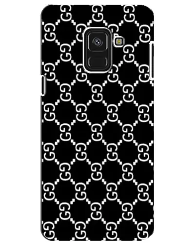 Чехол для Samsung Galaxy A8 Plus 2018 (A730F) с картинкой «Gucci — сетчатый паттерн»