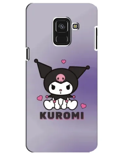 Чехол для Samsung Galaxy A8 Plus 2018 (A730F) с картинкой «Kuromi — фиолетовый арт» Чехол для Samsung Galaxy A8 Plus 2018 (A730F) с картинкой «Kuromi — фиолетовый арт»