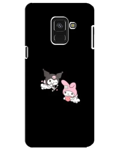 Чехол для Samsung Galaxy A8 Plus 2018 (A730F) с картинкой «My Melody и Kuromi» Чехол для Samsung Galaxy A8 Plus 2018 (A730F) с картинкой «My Melody и Kuromi»