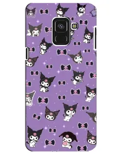 Чехол для Samsung Galaxy A8 Plus 2018 (A730F) с картинкой «Kuromi — паттерн» Чехол для Samsung Galaxy A8 Plus 2018 (A730F) с картинкой «Kuromi — паттерн»