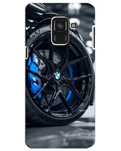 Чехол для Samsung Galaxy A8 Plus 2018 (A730F) с картинкой «Колесо BMW вблизи» Чехол для Samsung Galaxy A8 Plus 2018 (A730F) с картинкой «Колесо BMW вблизи»