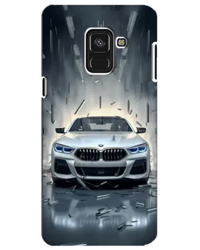 Чехол для Samsung Galaxy A8 Plus 2018 (A730F) с картинкой «BMW в свете фар» Чехол для Samsung Galaxy A8 Plus 2018 (A730F) с картинкой «BMW в свете фар»