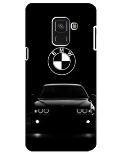 Чехол для Samsung Galaxy A8 Plus 2018 (A730F) с картинкой «BMW — взгляд из темноты» Чехол для Samsung Galaxy A8 Plus 2018 (A730F) с картинкой «BMW — взгляд из темноты»