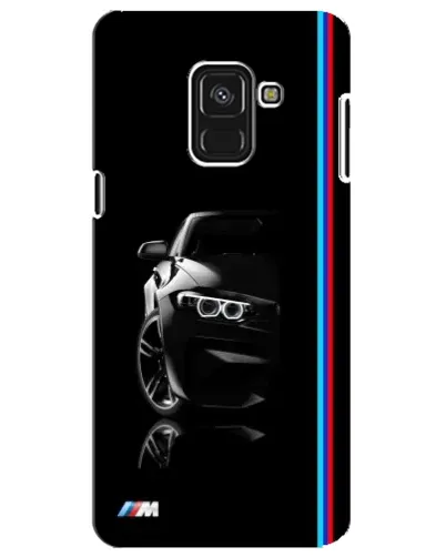 Чехол для Samsung Galaxy A8 Plus 2018 (A730F) с картинкой «Силуэт BMW в темноте» Чехол для Samsung Galaxy A8 Plus 2018 (A730F) с картинкой «Силуэт BMW в темноте»