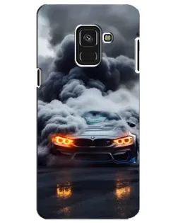 Чехол для Samsung Galaxy A8 Plus 2018 (A730F) с картинкой «BMW в дыму» Чехол для Samsung Galaxy A8 Plus 2018 (A730F) с картинкой «BMW в дыму»