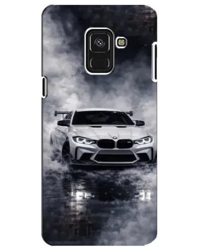 Чехол для Samsung Galaxy A8 Plus 2018 (A730F) с картинкой «BMW сквозь туман» Чехол для Samsung Galaxy A8 Plus 2018 (A730F) с картинкой «BMW сквозь туман»