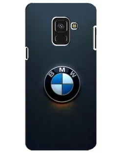 Чехол для Samsung Galaxy A8 Plus 2018 (A730F) с картинкой «Логотип BMW — минимализм» Чехол для Samsung Galaxy A8 Plus 2018 (A730F) с картинкой «Логотип BMW — минимализм»