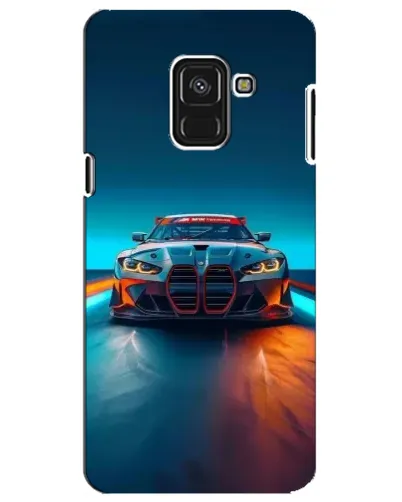 Чехол для Samsung Galaxy A8 Plus 2018 (A730F) с картинкой «BMW — огни неона» Чехол для Samsung Galaxy A8 Plus 2018 (A730F) с картинкой «BMW — огни неона»