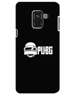 Чохол для Samsung Galaxy A8 Plus 2018 (A730F) з картинкою «PUBG — класичний лого»