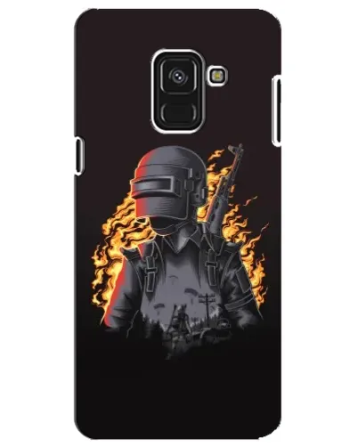 Чохол для Samsung Galaxy A8 Plus 2018 (A730F) з картинкою «PUBG — вогняний силует» Чохол для Samsung Galaxy A8 Plus 2018 (A730F) з картинкою «PUBG — вогняний силует»
