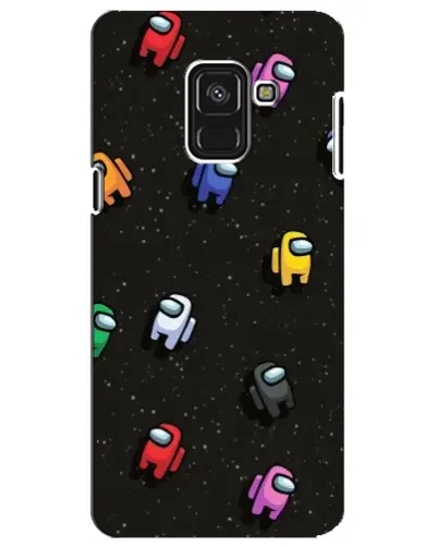 Чохол для Samsung Galaxy A8 Plus 2018 (A730F) з картинкою «Космічний патерн Among Us» Чохол для Samsung Galaxy A8 Plus 2018 (A730F) з картинкою «Космічний патерн Among Us»