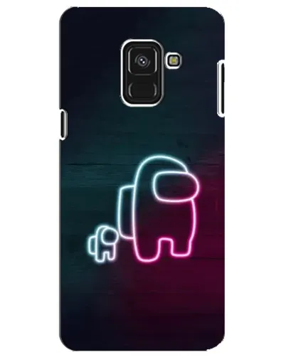 Чохол для Samsung Galaxy A8 Plus 2018 (A730F) з картинкою «Among Us неон-арт» Чохол для Samsung Galaxy A8 Plus 2018 (A730F) з картинкою «Among Us неон-арт»