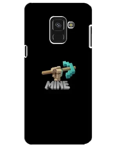 Чехол для Samsung Galaxy A8 Plus 2018 (A730F) с картинкой «Алмазная кирка» Чехол для Samsung Galaxy A8 Plus 2018 (A730F) с картинкой «Алмазная кирка»